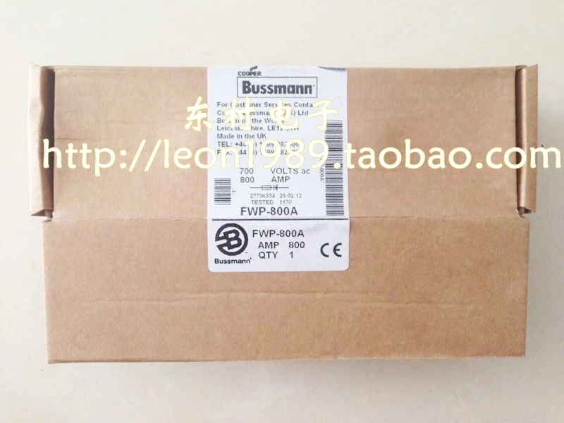 Американская оригинальная Φ 700V медный предохранитель Bussmann fuse|cooper bussmann fuse|bussmann