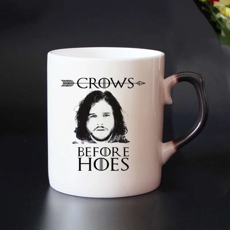 Бесплатная доставка меняющая цвет керамическая кофейная кружка чайная чашка