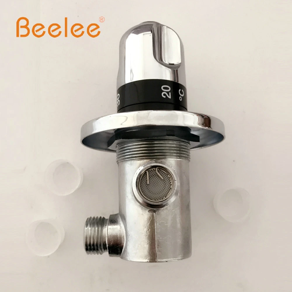 Beelee 1/2 &quotлатунный термостатический смеситель для душа Автоматический клапан