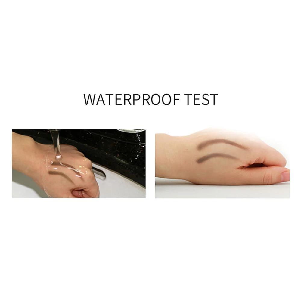 Музыкальная Роза карандаш для бровей 2 в 1 Косметика Макияж двойная головка