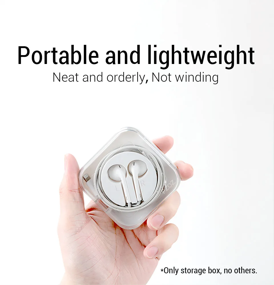PZOZ для apple, EarPods, коробка для хранения наушников, наушники apple, проводная Крышка для наушников, Портативная сумка для гарнитуры, чехол для apple earpods
