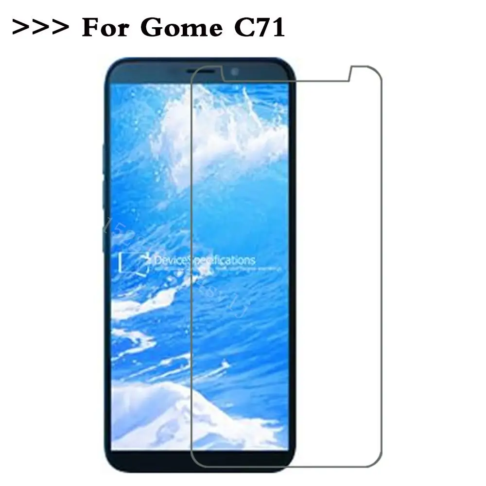 for Gome c71 Закаленное стекло для смартфона Gome K1 S7 c71 S1 U9 U7/U7 MINI Fenmmy note Взрывозащищенная защитная пленка для экрана - Цвет: for Gome c71