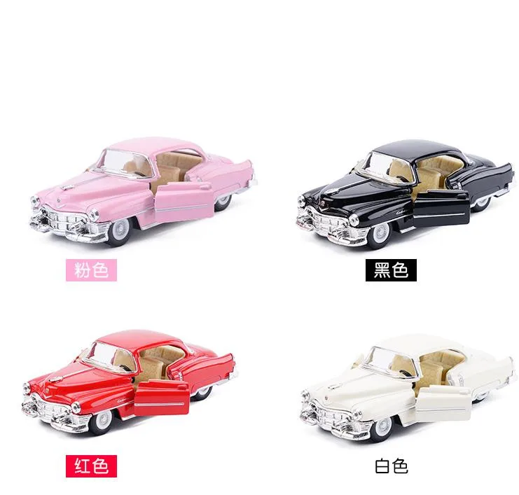 High simulation super car model 1: 36 alloy pull back Cadillac 62 classic 2 open the door toy vehicle free shipping |
