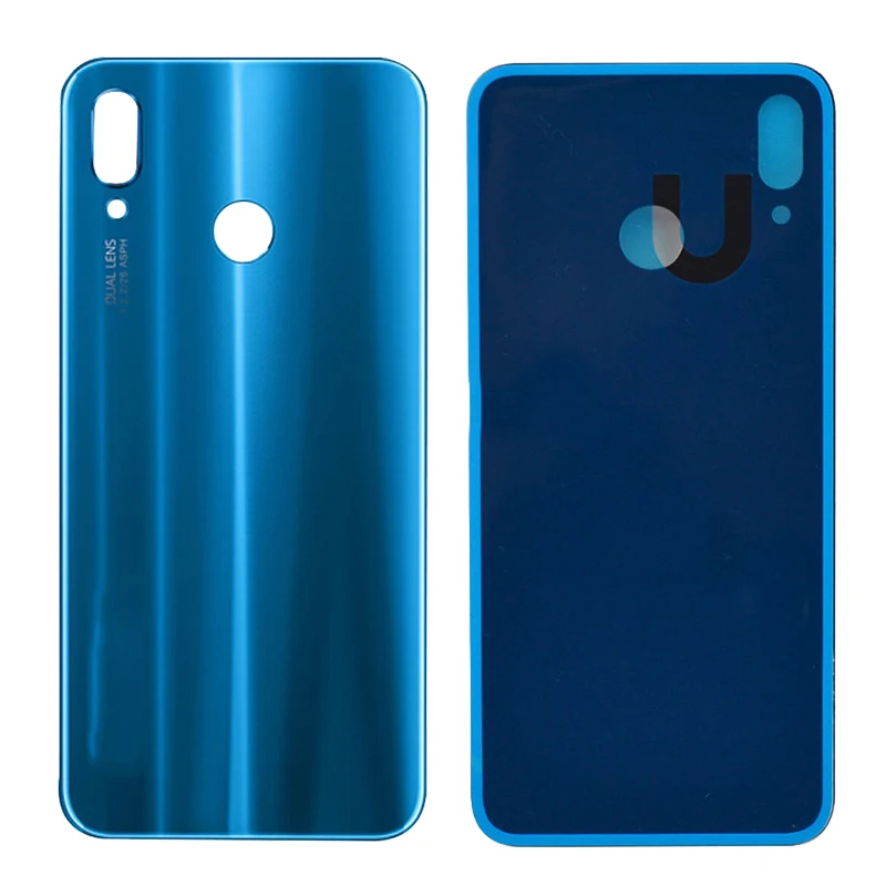 Корпус для huawei P20 Lite, крышка для батареи, Задняя стеклянная дверь, чехол для huawei Nova 3e/3i, задняя крышка, замена корпуса