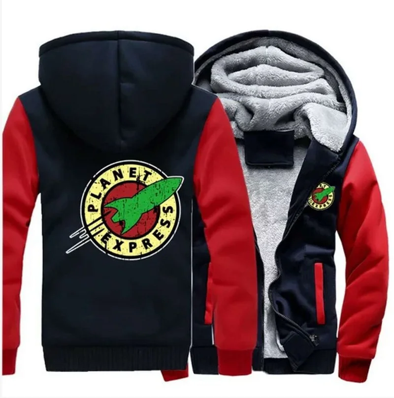 Drop Shipping Big Boys Coat Family Match Father Kid Clothes Velvet Thicken Hoodie Zipper Winter Fleece Warm Hooded Jackets |