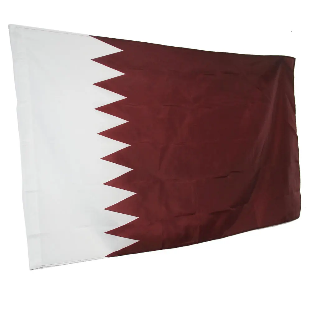 QATAR INTERNATIONAL страна полиэстер флаг 3X5 футов Doha