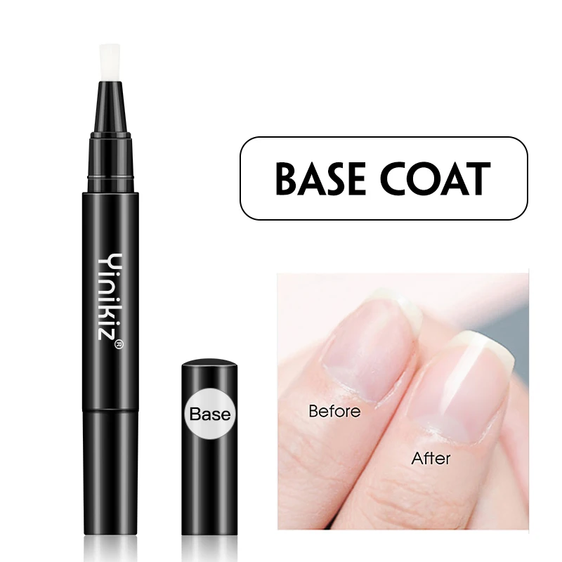 Base coat gel pen Yinikiz, ручка для ногтей, термо меняющая цвет, гель-ручка для ногтей, УФ светодиодный Гель-лак для ногтей, замочить, хамелеон, лак, гель - Цвет: Base coat gel pen
