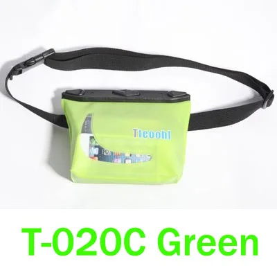 Green TteooBL 20 м ПВХ водонепроницаемый поясная сумка Подводный Большой сухой чехол анти вода дом для серфинга Плавание Дайвинг подводное плавание рафтинг - Цвет: Green