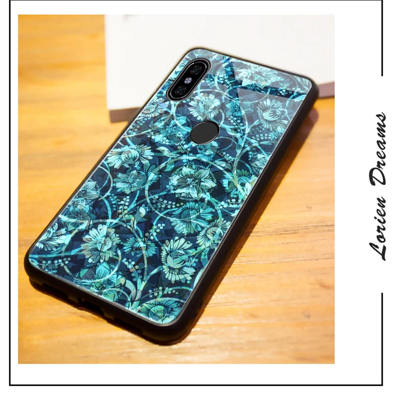 Чехол для redmi note 5, чехол для Xiaomi redmi note 5, чехол, Mofi, закаленное стекло, чехол для redmi note 5, чехол с мраморной текстурой, черный, белый цвет