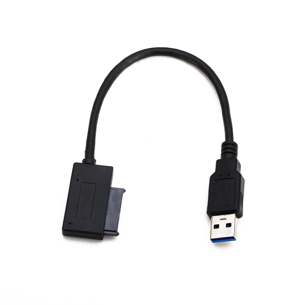 Новый USB 3 0 до 7 + 6 13Pin тонкий SATA кабель для ноутбука DVD/CD ROM HDD диск адаптер|Кабели