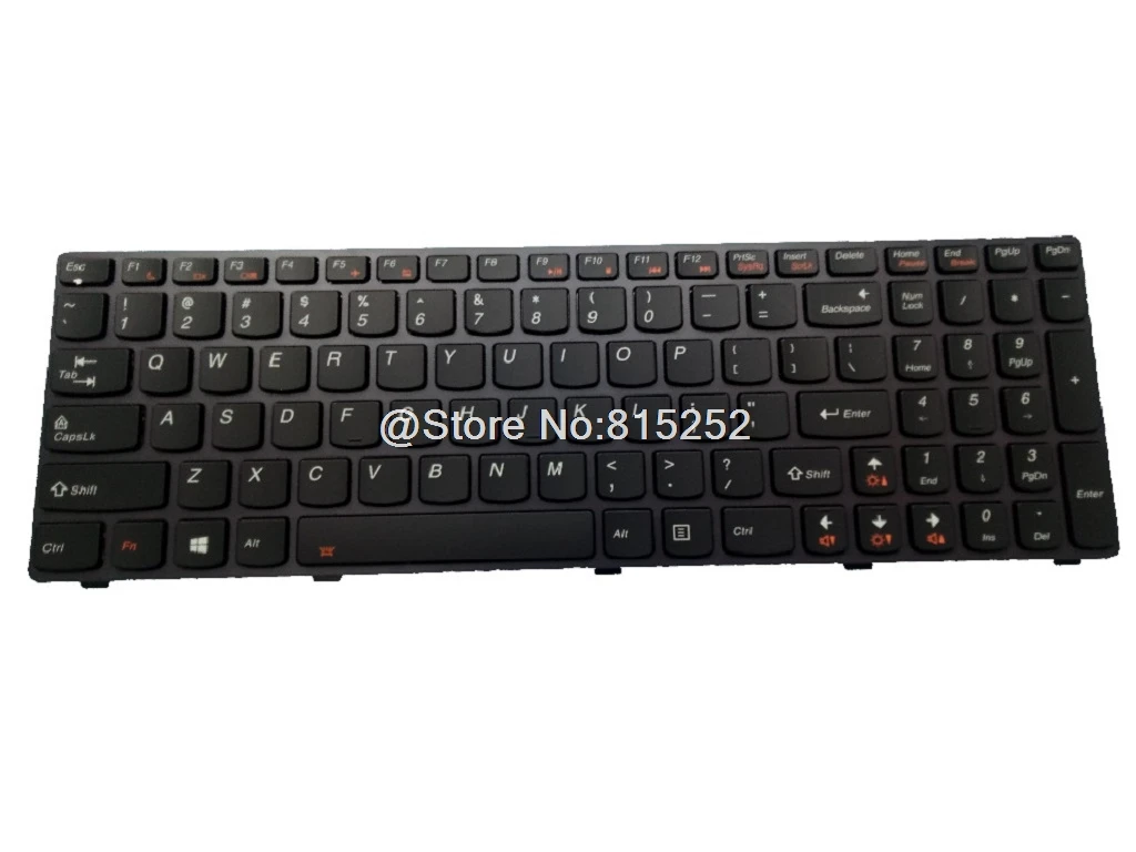 Клавиатура для ноутбука lenovo Y580 Y580N Y580A английская US Arabia AR Турция TR Бельгия быть с подсветкой 25203138