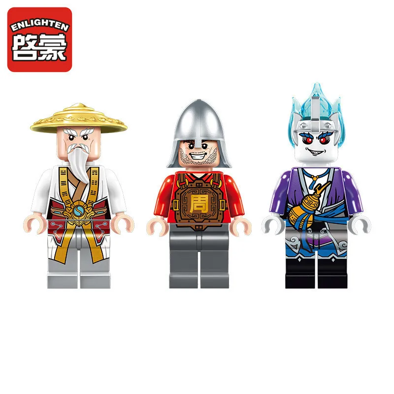 Просвещения Building Block создание the Gods командир колесница 3 фигурки 401 шт. Развивающие