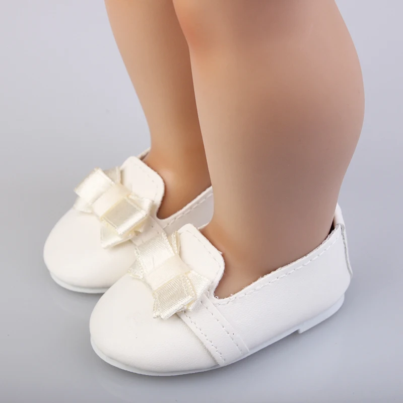 Dolltalk/ г. дизайн, изысканная кукольная обувь 8*4 см PU кожаная кукла, обувь для девочек, белый бант, удобные ботинки для BJD, русская кукла