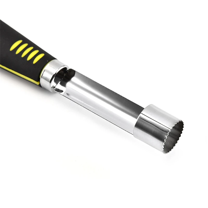 Удалитель сердцевины яблок из нержавеющей стали JINJIAN с острым зубчатым лезвием или ножом для удаления сердцевины груш для дома и кухни.