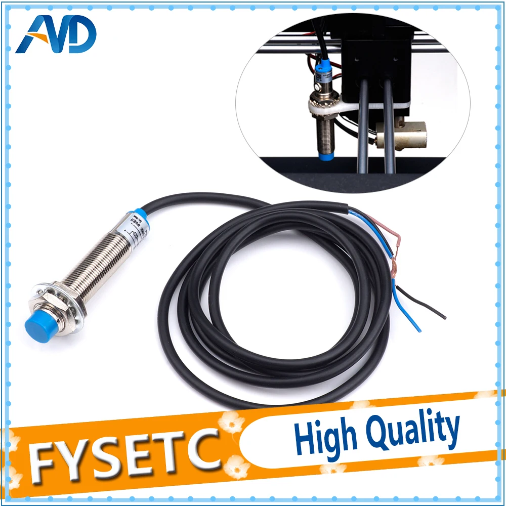 3D Printer Parts LJ12A3-4-Z/BX Inductive Proximity Sensor Detection Switch NPN DC6-36V 4mm Normally Open proximity switch | Компьютеры и
