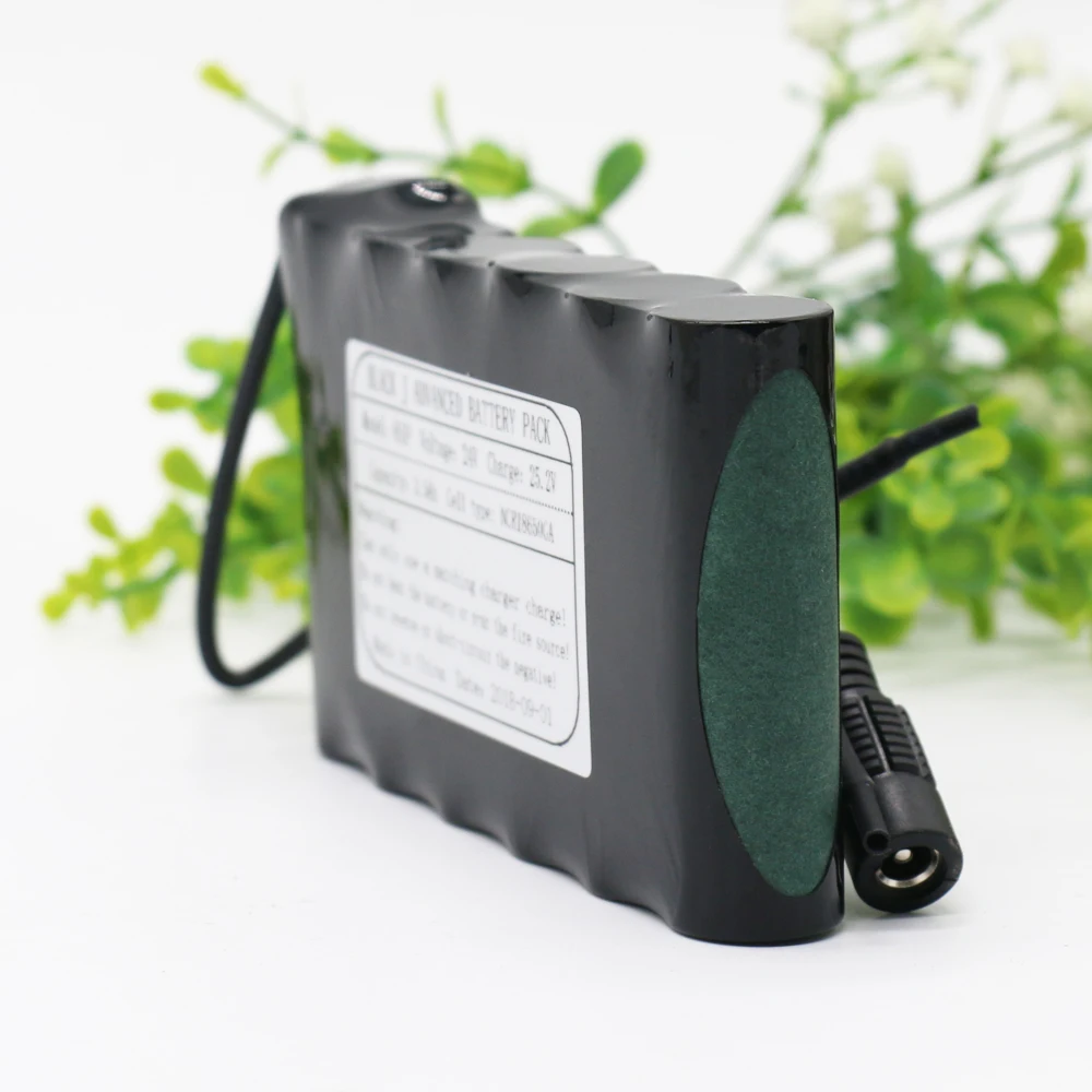 KLUOSI 24V Battrey 6S1P 25 2 V 3500mAh NCR18650GA литий-ионный аккумулятор с 20A сбалансированными BMS для