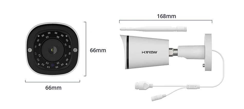 H. VIEW 4MP IP камера Wifi камера наружная Камера Безопасности s Wifi камера s наружная 2,4G 5G Bullet Camara CCTV легкий дистанционный просмотр