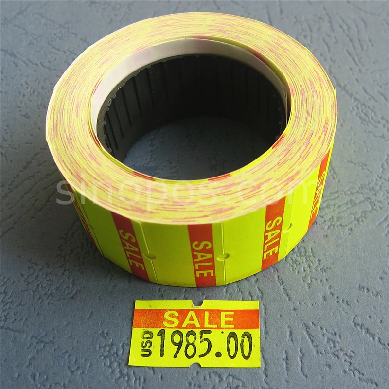 Этикетки для рулона с принтом 21x12 мм этикетки #5500 одной линией|tag print|tag tagprinted price tags