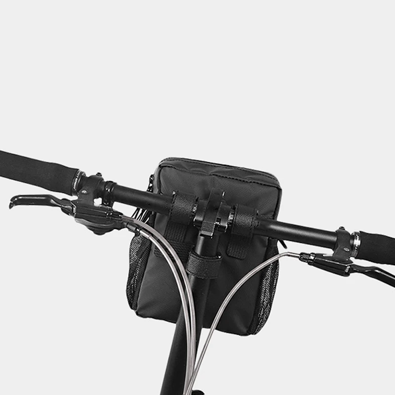 Вынос руля велосипеда мешок пакеты для ланча хранения воды MTB дорожный велосипед сумки черный туристический Регулируемый коммутационный мешок велосипед аксессуары