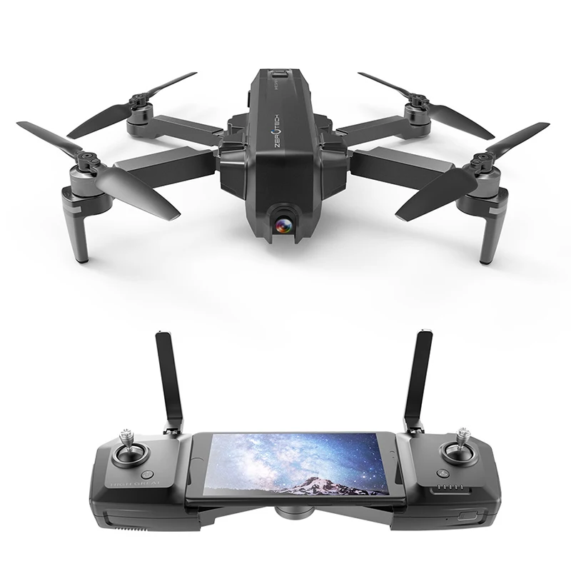 Дрон HESPER Selfie 4K с камерой FPV с камерой HD 1080 P, система gps, дроны, Квадрокоптер, пульт дистанционного управления и приложение, вертолет