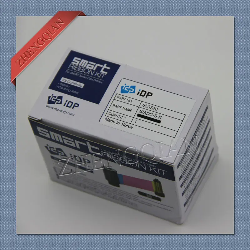 IDP 650740 SIADC P K черная лента работает на принтере 30s и 50s|card printer ribbon|printer ribbonsmart ribbon |