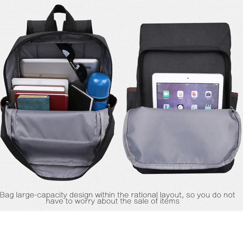 Jacodel 15 inch Laptop Bag Fashion Schoolbag Backpack Women Men's Shoulder Notebook for Macbook Air 13 Pro Students bag | Компьютеры и