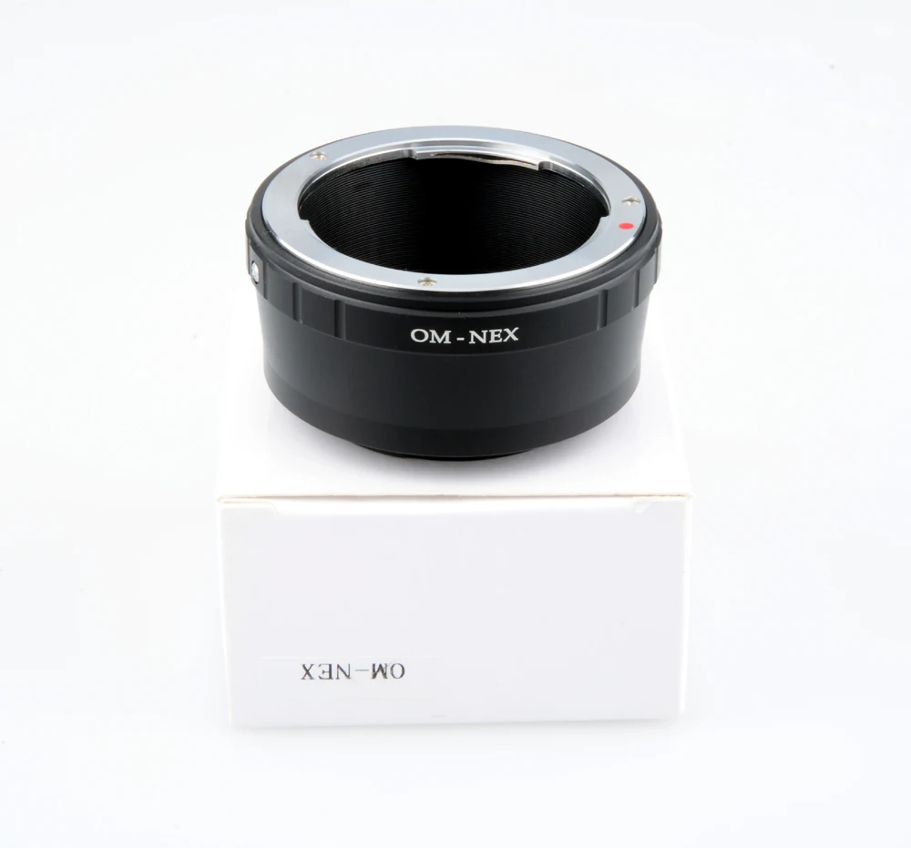 

Kecay Lens Adapter Ring OM-NEX for Olympus OM Mount Lens to For SONY NEX E Mount Camera Adapter Ring NEX-7 NEX-5 NEX-3