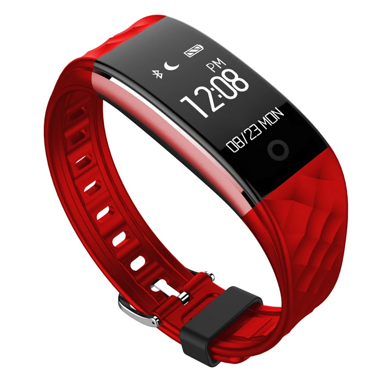 

Waterproof Smart Band S2 Heart Rate Bracelet Health Smart Band Fashion Fitness Tracker OLED Touchscreen Wristband for Huawei P30