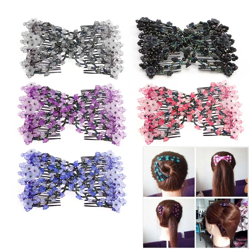 1 шт. расческа для волос с бусинами|comb clip|hair comb cliphair |