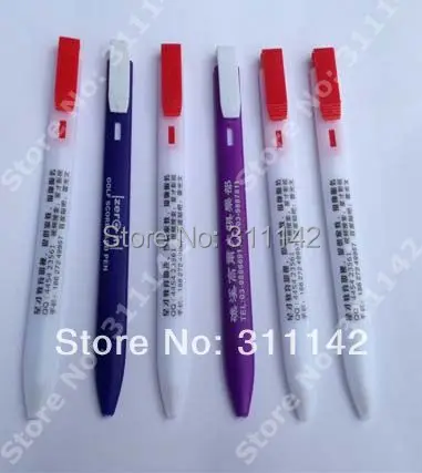 

Рекламная шариковая ручка с толстыми чернилами, новинка, авторучка с зажимом