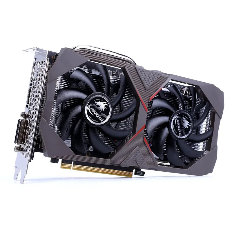 COLORFUL GeForce NVIDIA GTX1660Ti ES 6G Gaming Graphics Card 6GB GDDR6 192bit 1500-1770MHz DVI+HDMI+DP iGame Video for PC | Компьютеры и