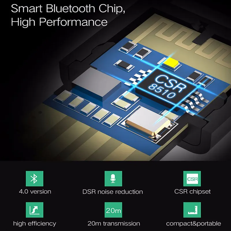 Bluetooth адаптер USB ключ для компьютера ПК беспроводная мышь, Bluetooth, динамик CSR 4,0 Музыкальный USB приемник USB Bluetooth адаптер