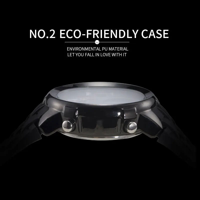 SMAEL брендовые Роскошные Кварцевые наручные часы модные электронные светодиодные