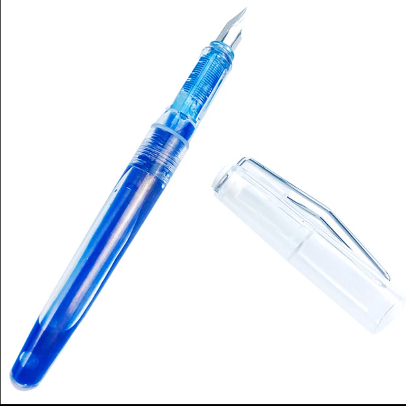 Прозрачная чернильная авторучка 0 38 мм пластиковые ручки подарочная упаковка для