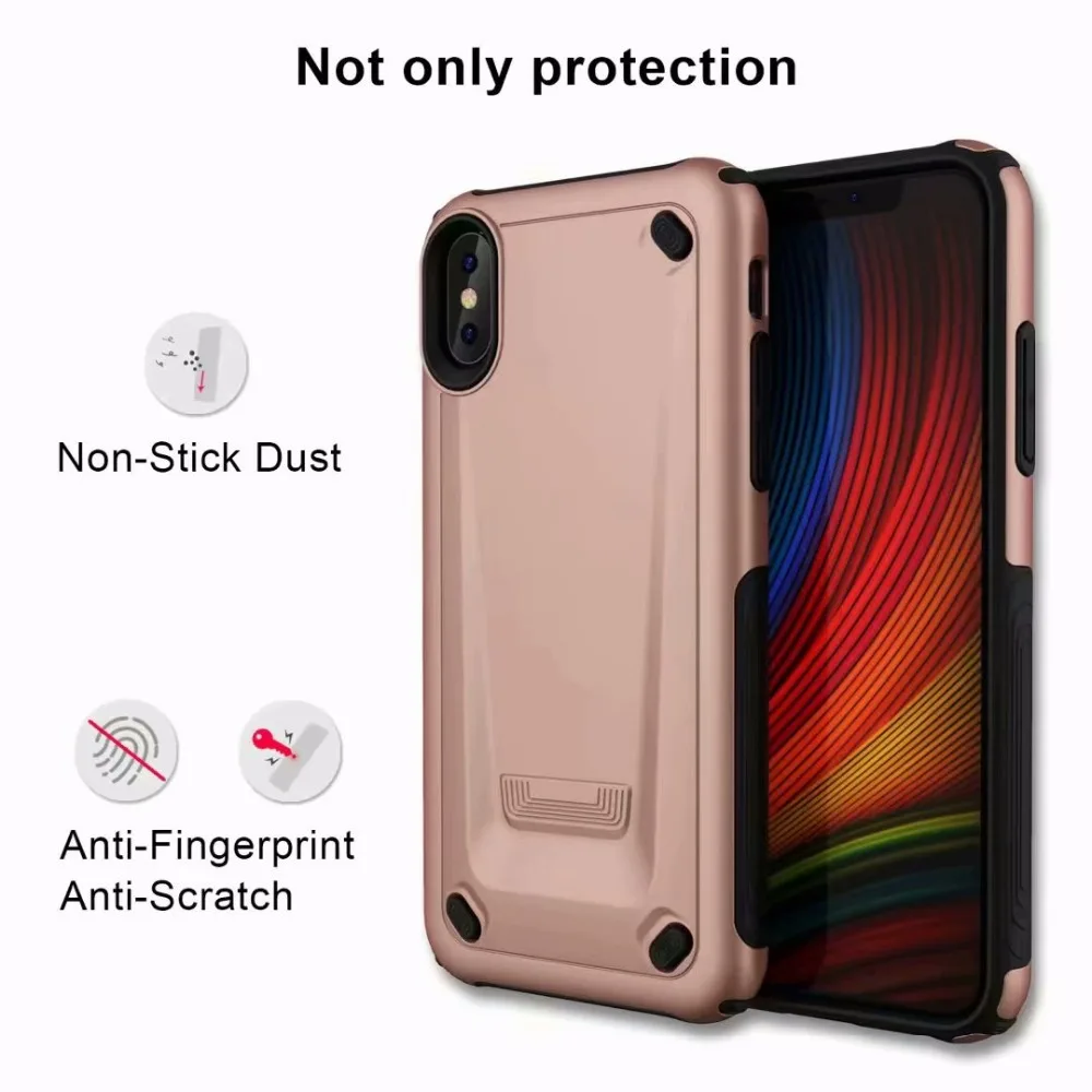 Чехол для iphone XS Max роскошный ударопрочный Прочный Гибридный армированный чехол