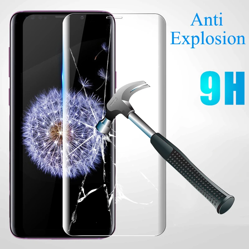 Стекло для samsung s8 plus note 8 3d изогнутая galaxy s8plus note8 Защитная пленка экрана damsung glaxay