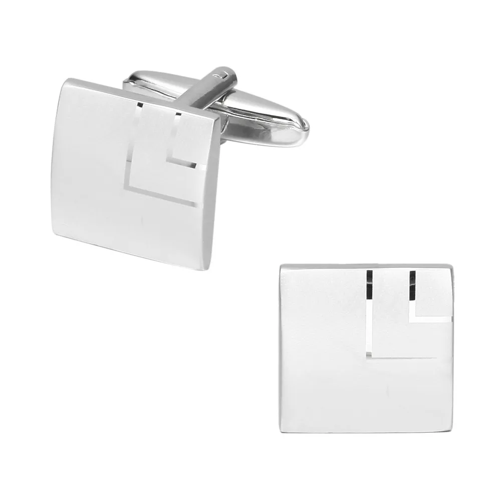 Memolissa Vintage Square Solid Color Cufflinks Curved Surface Design Wedding High Quality Gemelos Para Camisas | Украшения и
