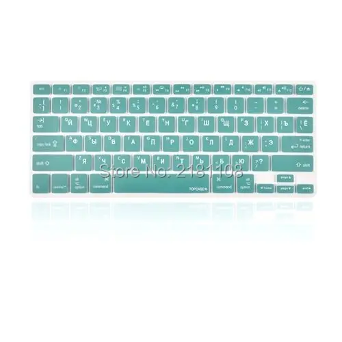 Русская/английская Силиконовая клавиатура для Macbook Pro 1" 15" 1" американская версия