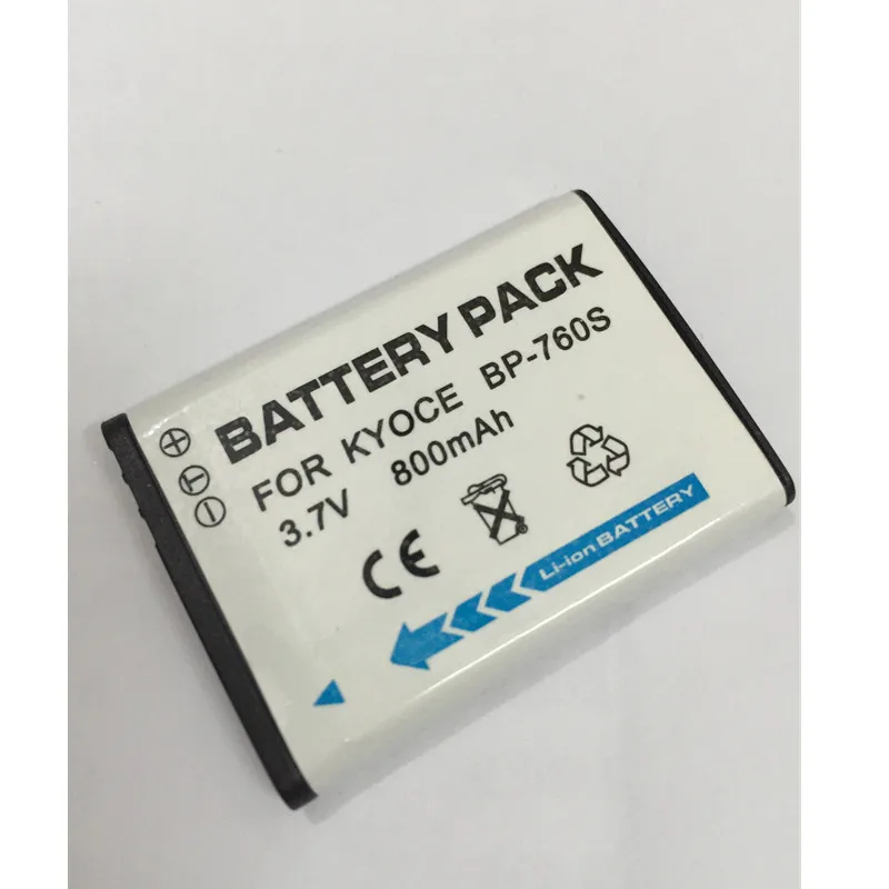 BP-760S BP760S комплект литиевых батарей BP-760S BP760S аккумуляторная батарея для цифровых фотоаппаратов для Kyocera BP-760S BP760S i4R i4RB i4RBK I4R I4RB