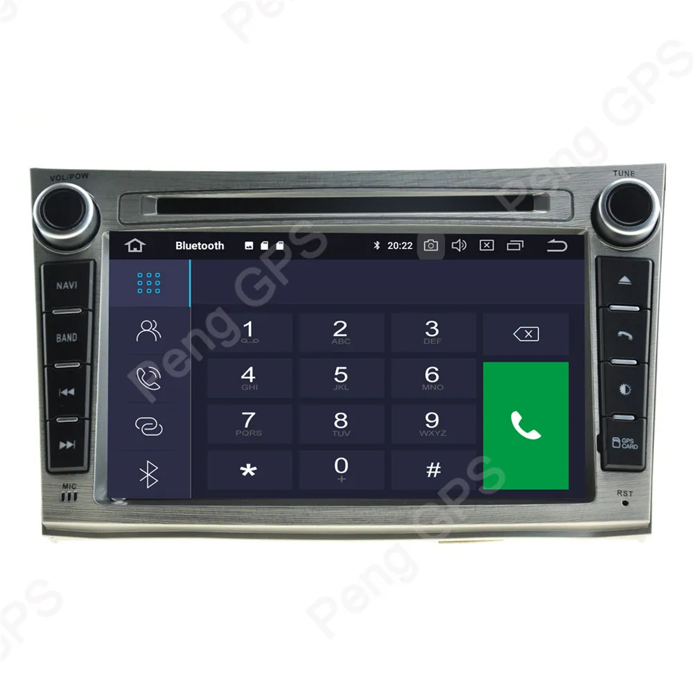 Автомагнитола для Subaru Legacy Outback 2009-2014 2 Din Восьмиядерный стерео Android 9 0 GPS навигация CD