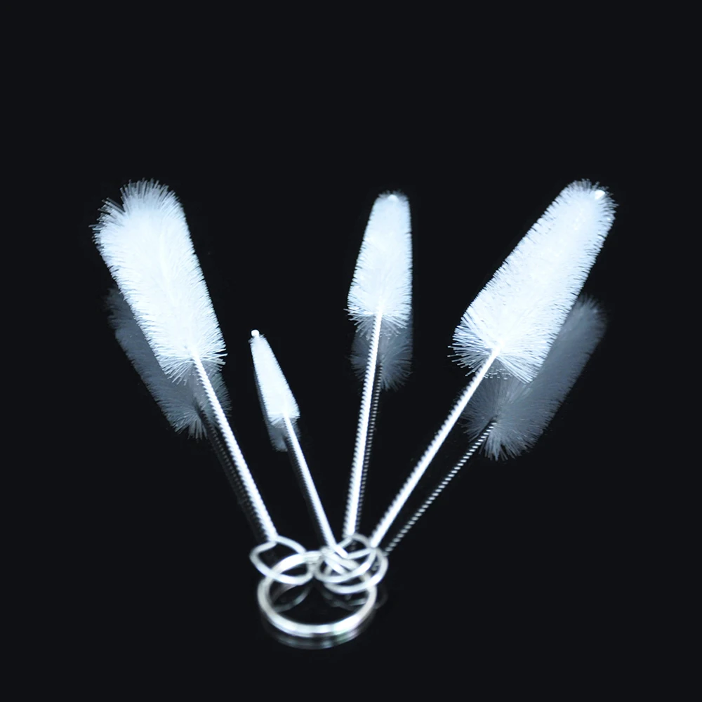 4 шт./компл. Нержавеющая сталь Нейлоновая Щетка для кальяна и табака курительная