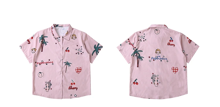 2018 Летняя женская шифоновая блузка в английском стиле оригинальный дизайн