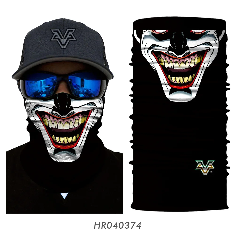 Sugar Skull Joker повязка на голову волшебный шарф Cyclilng походный головной убор шеи Gaiter банданы маска для лица бесшовная Балаклава