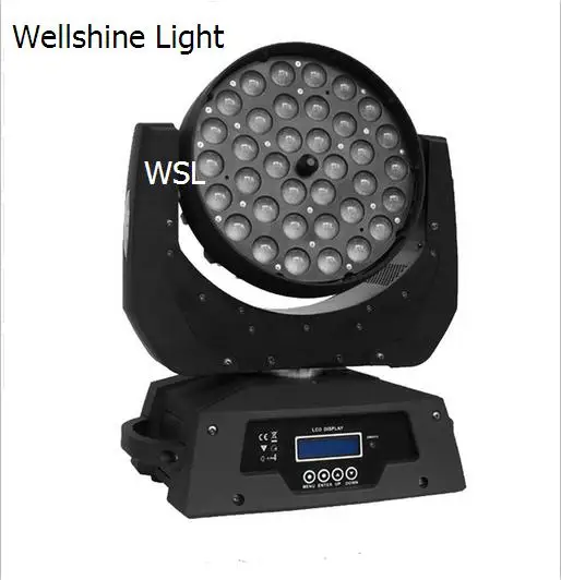 8 шт./лот 36*10 Вт мобильные головки 10 led zoom движущаяся головка для свадебвечерние