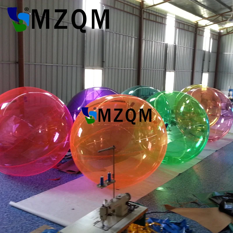 MZQM 1 0 мм ПВХ 2 м надувной водяной шар водный человеческий хомяк мяч в рост|inflatable