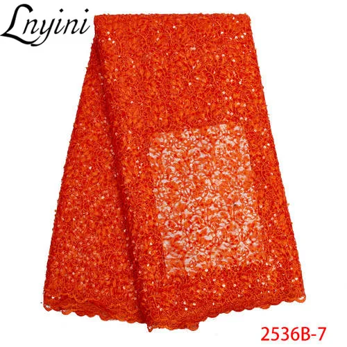 Оранжевое кружевное платье с блестками фатиновое в африканском стиле фатиновыми