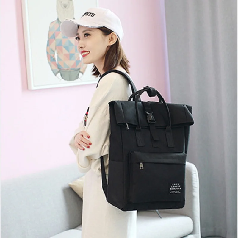 Корейская версия школьной сумки женские Наплечные Чехлы тренд 15 6-дюймовой