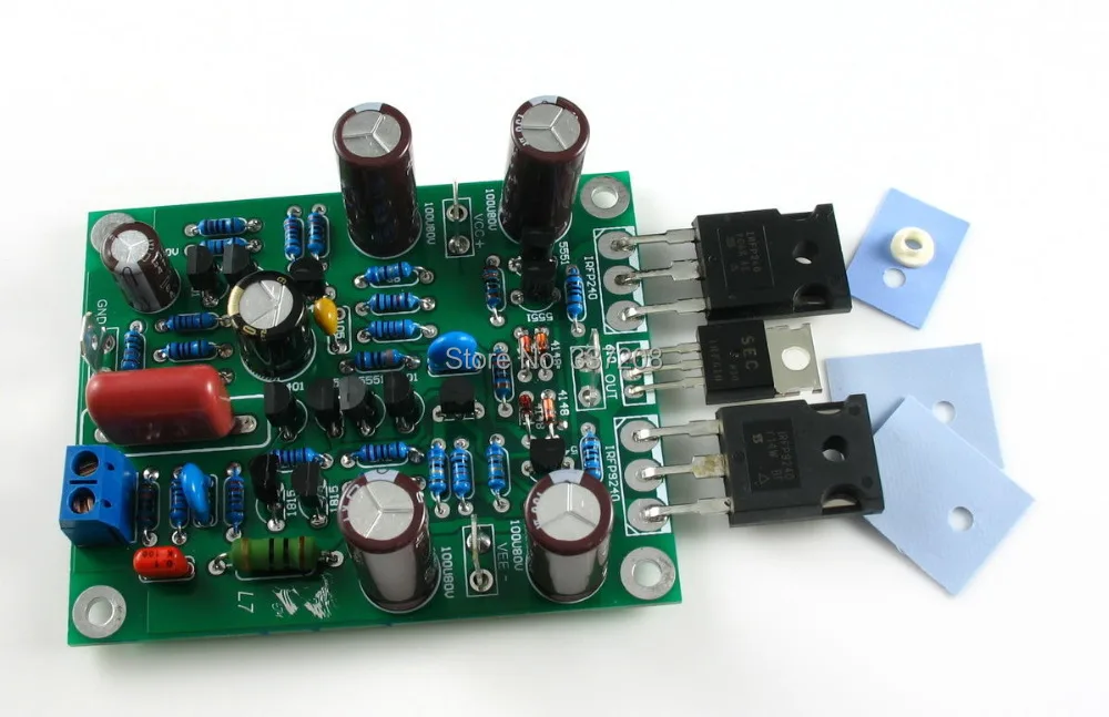 (DIY KIT) LJM L7 MOSFET высокоскоростной FET усилитель мощности 2 канала усилителя комплект
