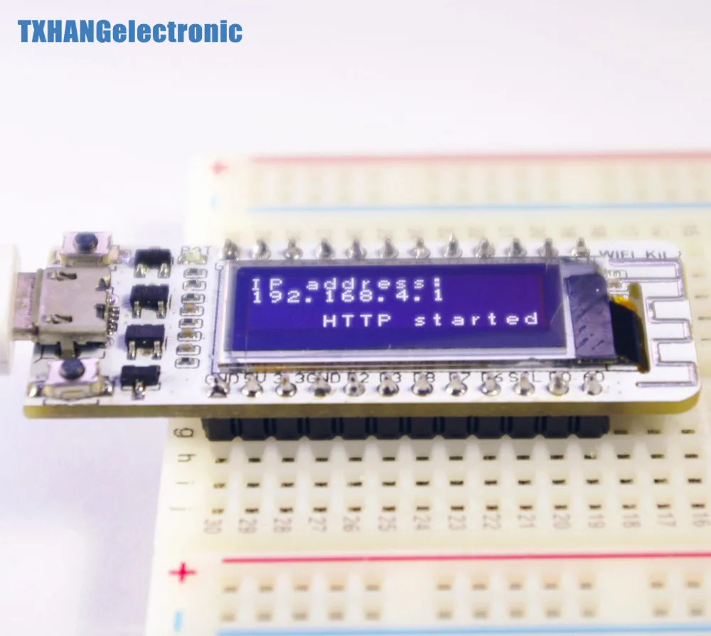 ESP8266 wifi чип 0 91 дюймов OLED CP2014 32Mb Flash интернет макетная плата NodeMcu модуль для
