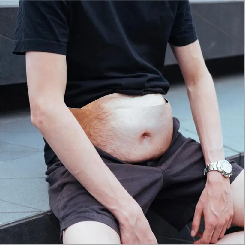 Модная забавная 3D сумка для мужчин и женщин универсальный поясной кошелек